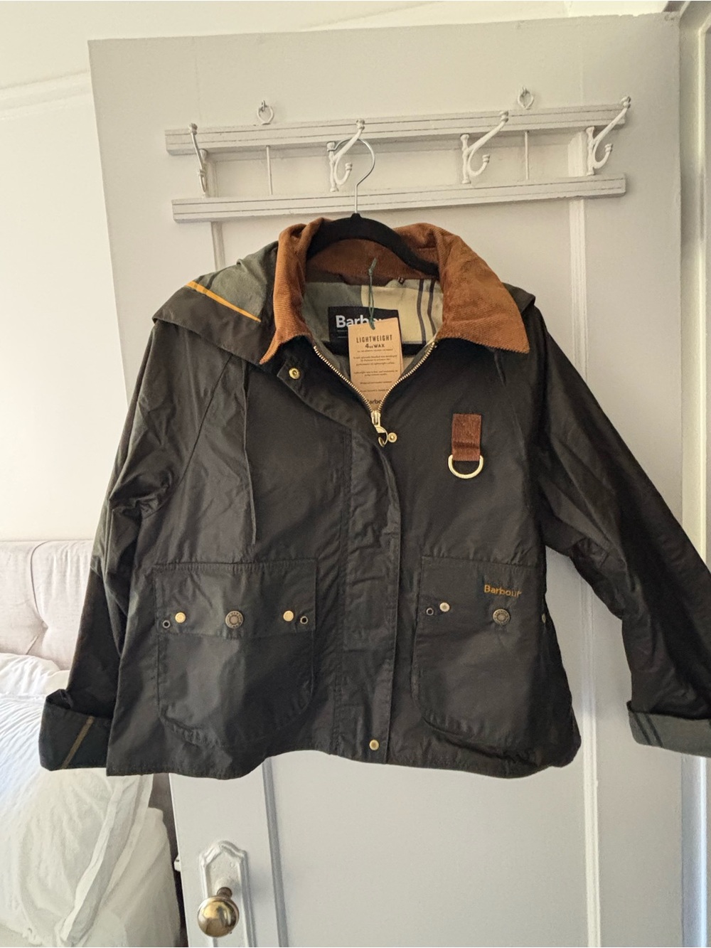 Barbour Erma Waxed Cotton Jacket - NWT - Picture 6 of 8